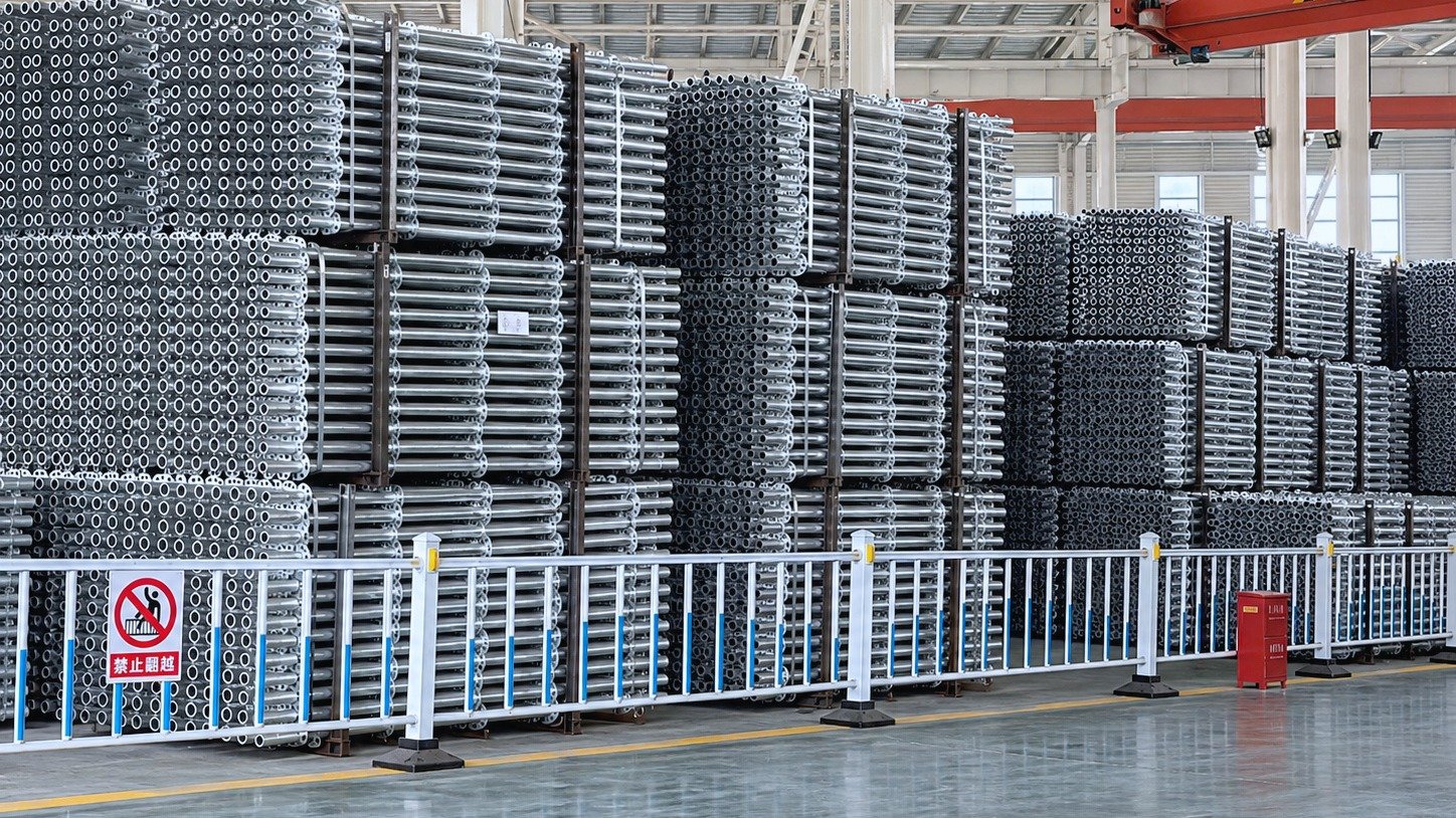 Scaffolding Supply for a Sam’s Club Project in Hebei, China