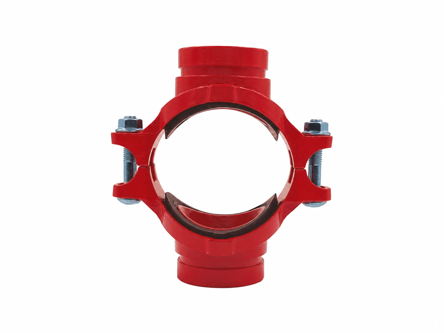 Mechanical Cross with Grooved Outlets