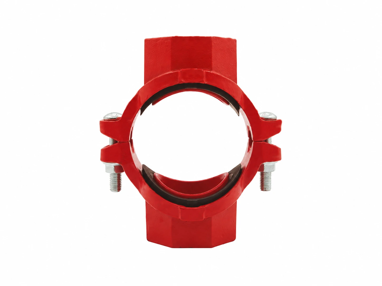 Mechanical Cross with Threaded Outlets