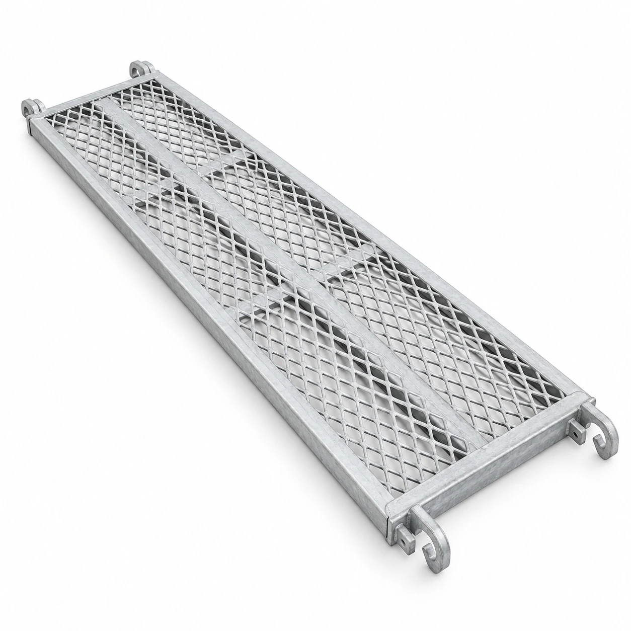 Expanded-metal Scaffold Decks
